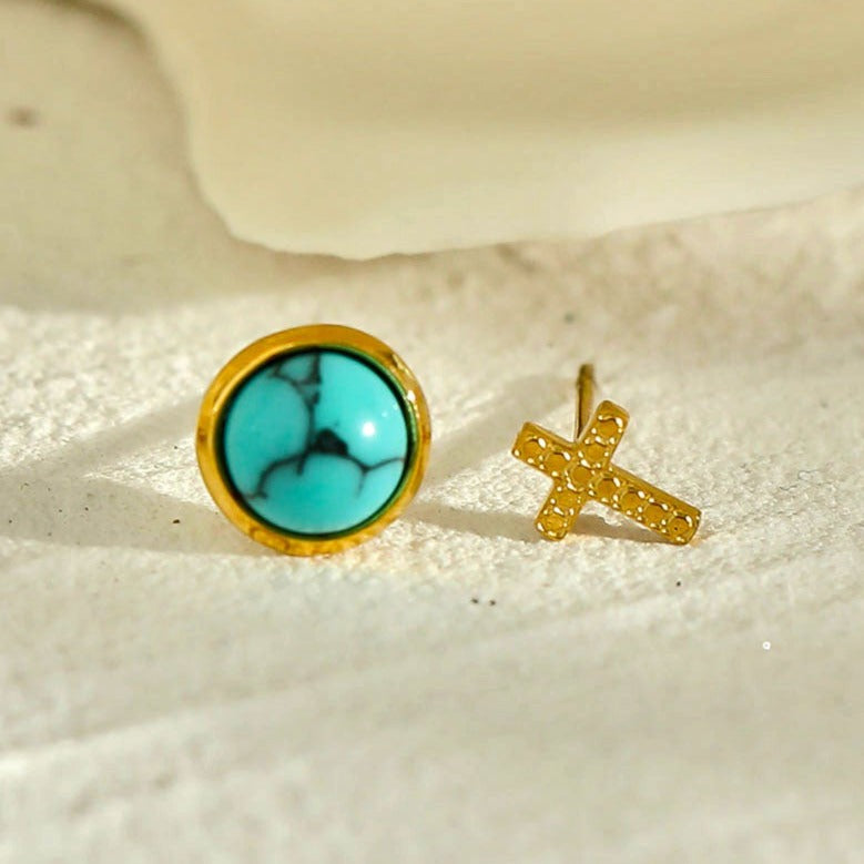 DORA 2-Pair Stud Earrings Set - Velora Luxury Fashion