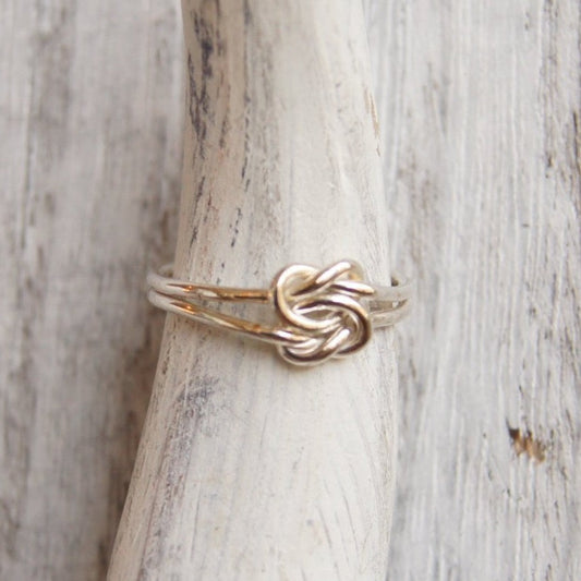 Double Knot Ring Silver