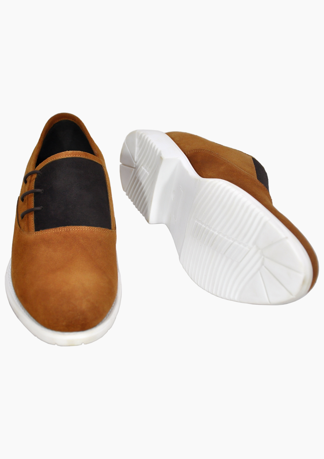OHM Three Punched Side Lace Up Elegant Business Leather Shoes - Velora