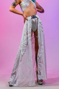 Swan White Skirt - Velora Luxury Fashion