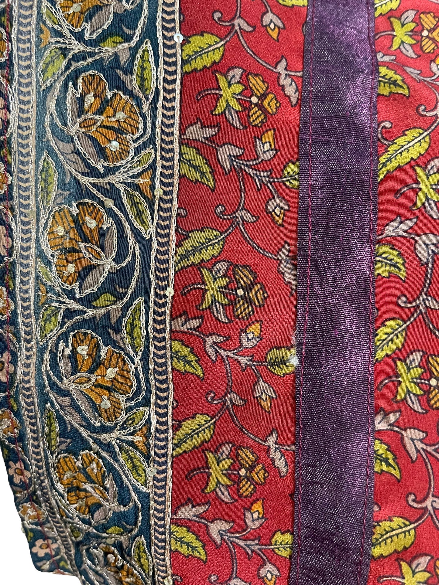 PRC6457 Avatar Pure Silk Long Tunic with Side Ties - Velora