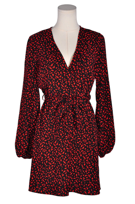 DYNAMITE Women Wrap Dresses Regular fit in Red - XS - Velora Luxury Fashion