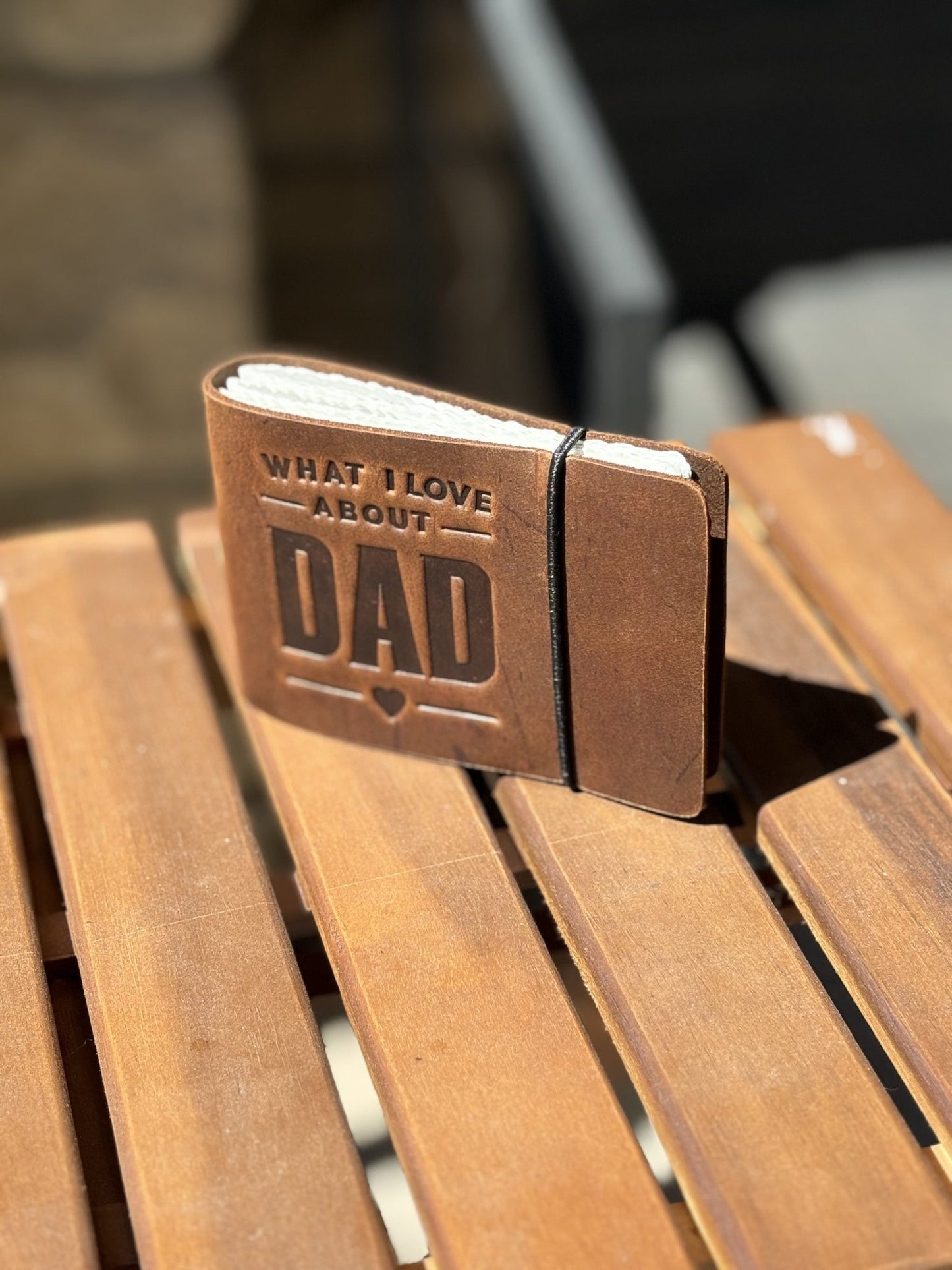 Dad LogBook - Customizable Fill-in-the-Blank Journal - Velora Luxury Fashion