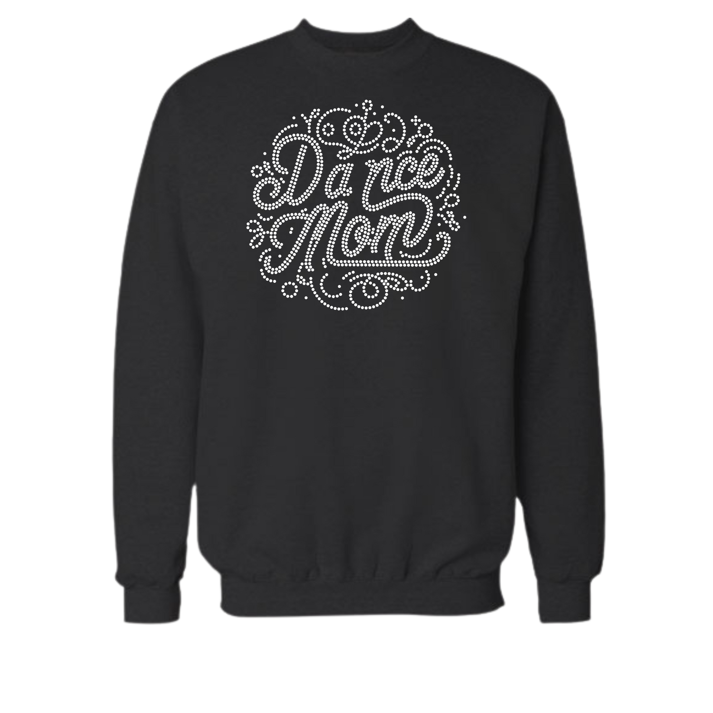 Dance Mom Circle Rhinestone Shirt – Sparkle Dance Mom Bling Tee | Bling Dazzel