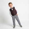 Dapper David Formal Vest Set - Velora Luxury Fashion