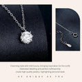 Dazzling 0.8ct Moissanite Sterling Silver Pendant Necklace - Velora Luxury Fashion