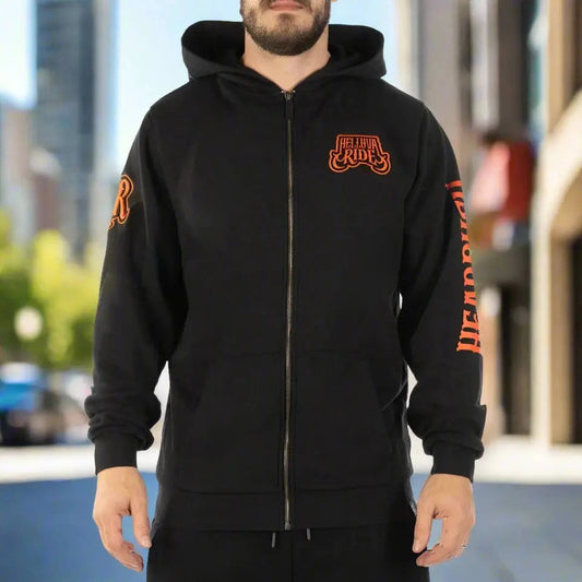 Death Ride Zip Up Hoodie Boutique of Leathers/Open Road