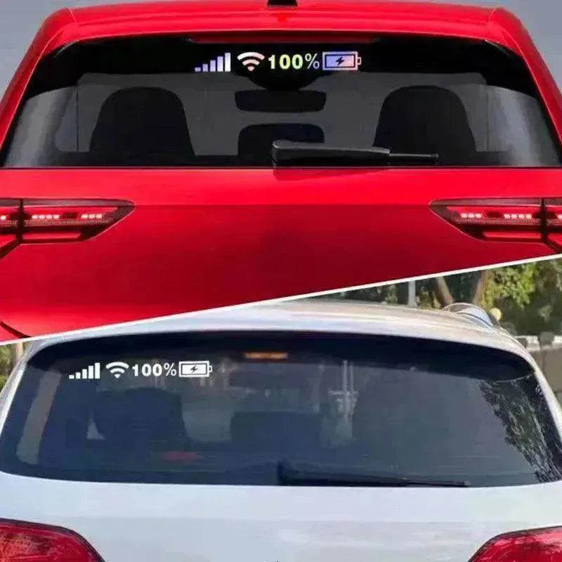 Decorative Accessories Decals Cars Windshield Stickers WiFi Signal - Velora