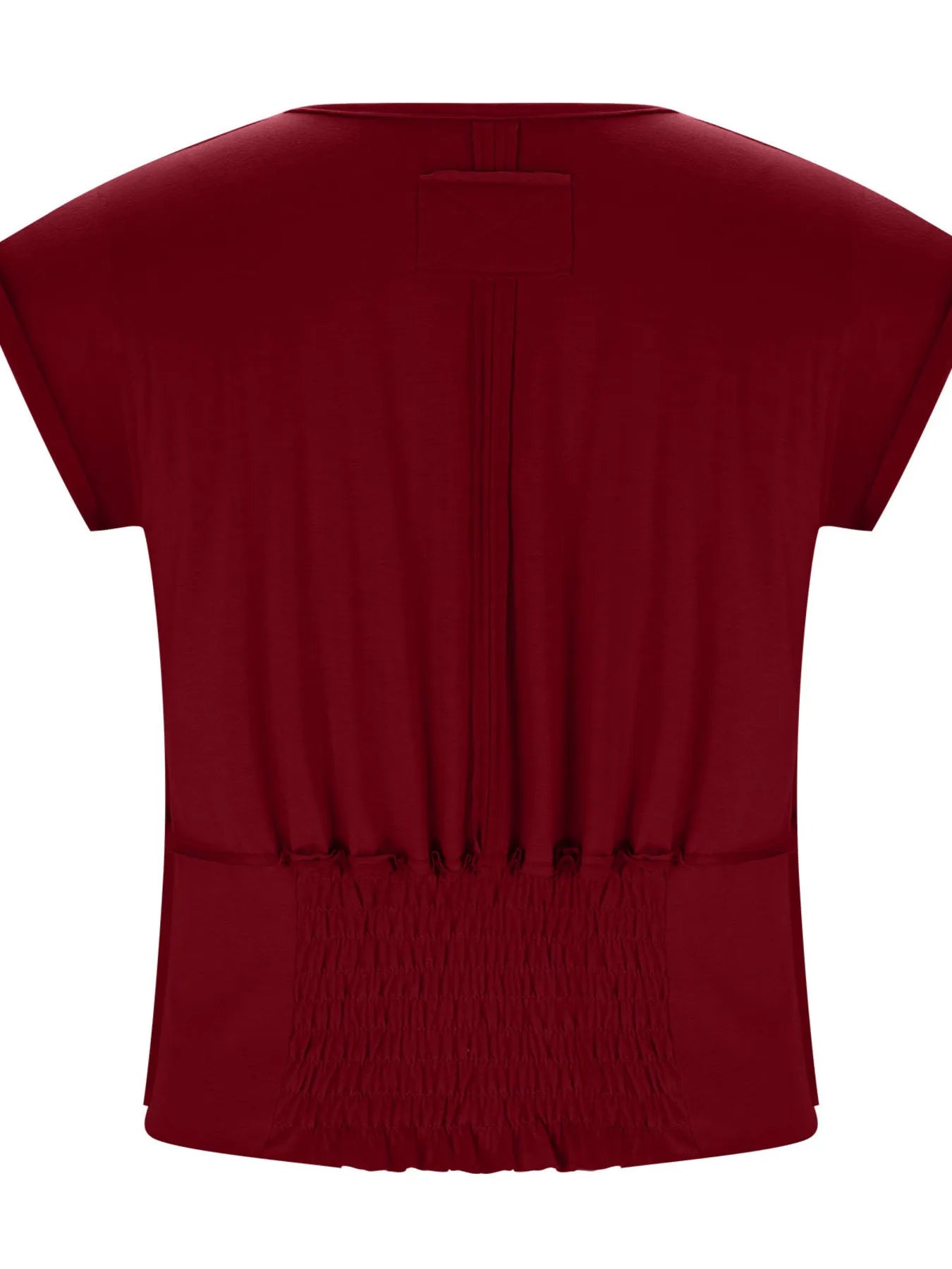 Deep V-Neck Cropped T-Shirt - Velora Luxury Fashion