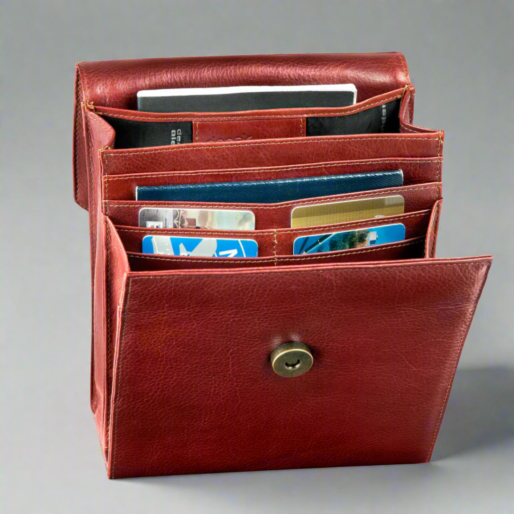 Derek Alexander Small Organizer Crossbody Bag - Velora Luxury Fashion