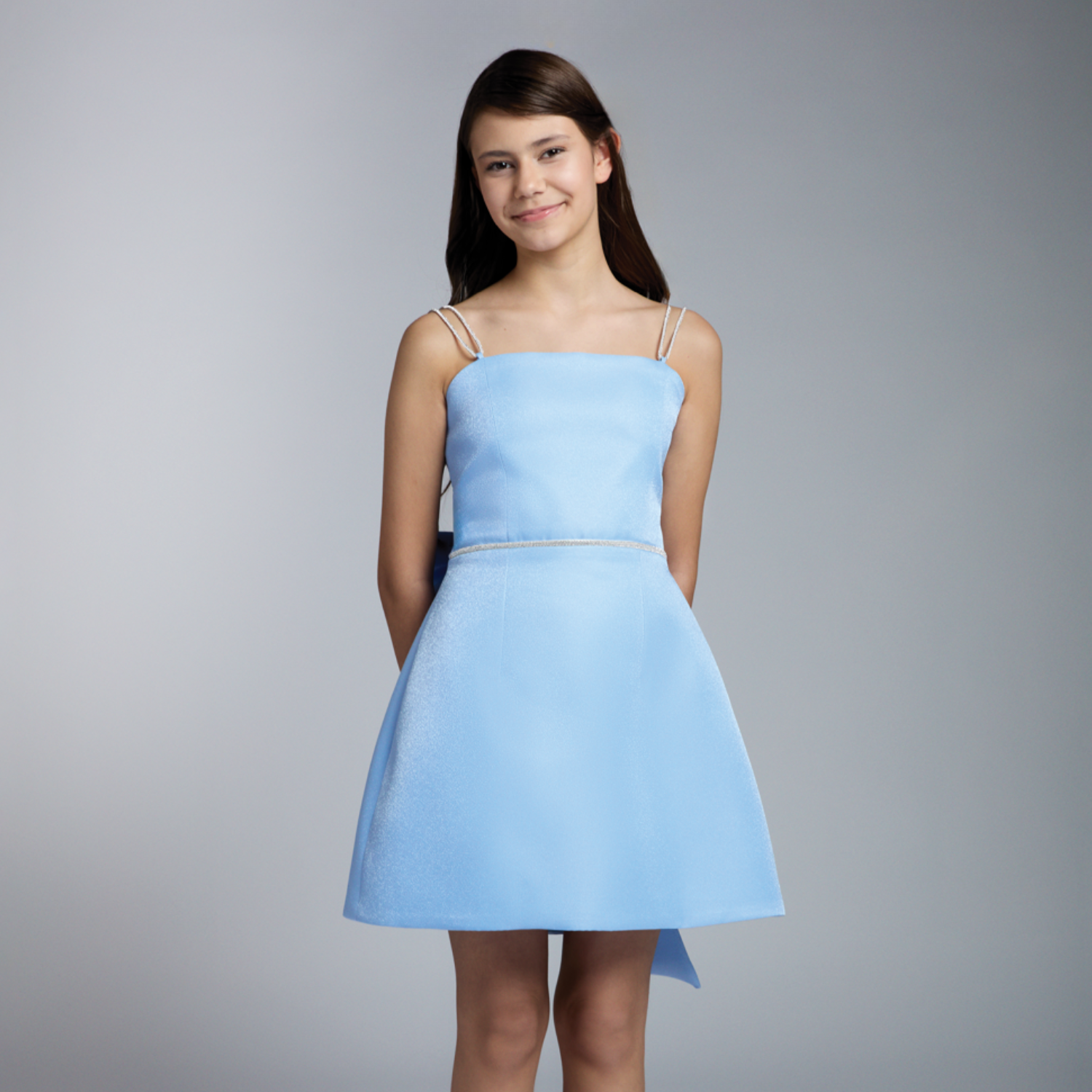 Diamond Glow Girls Formal Dress - Velora Luxury Fashion
