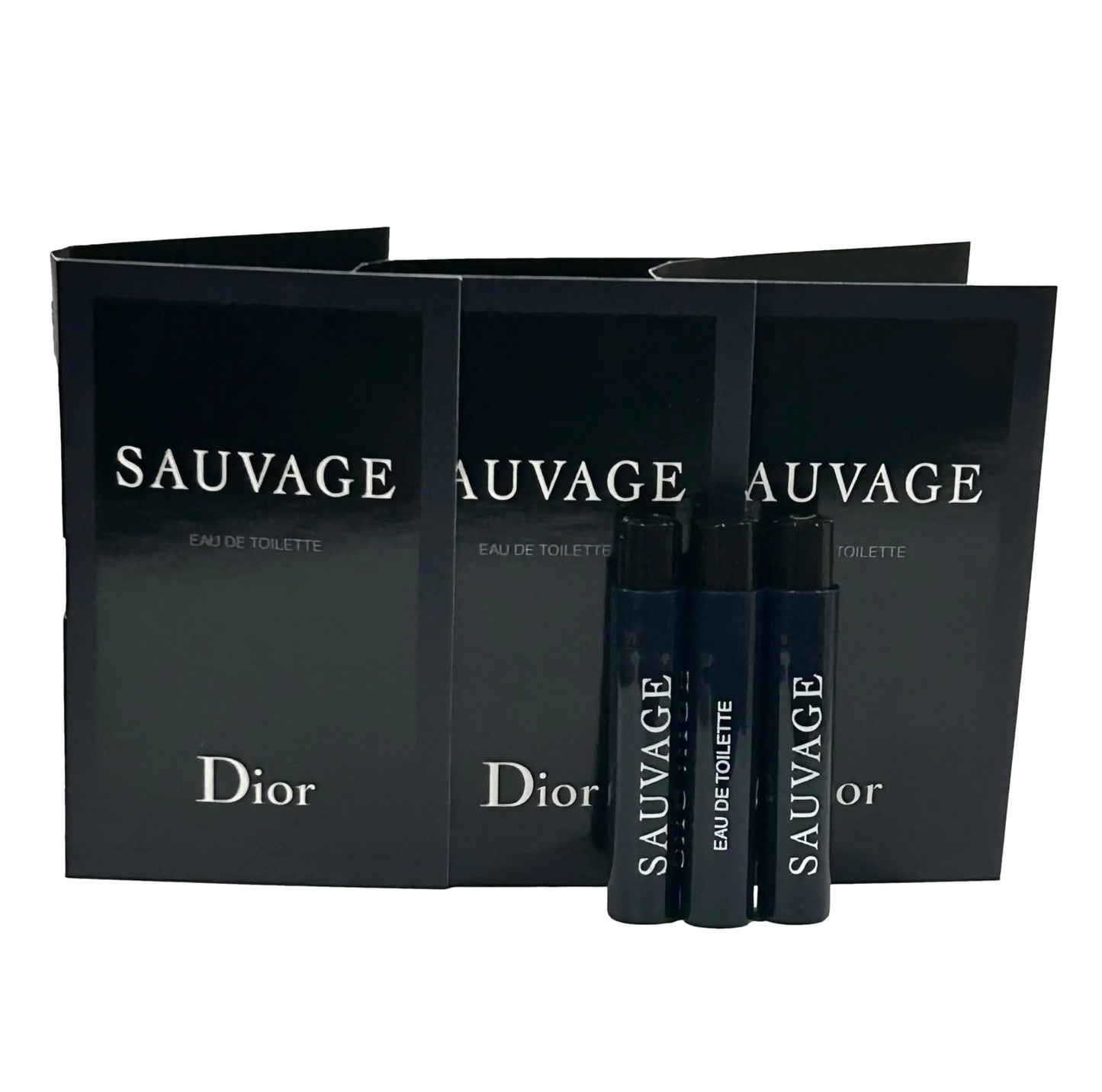 Dior Christian SAUVAGE MEN Sample Spray EDT Perfume Vial 1 ml /0.03 oz - 3 PCS - Velora Luxury Fashion