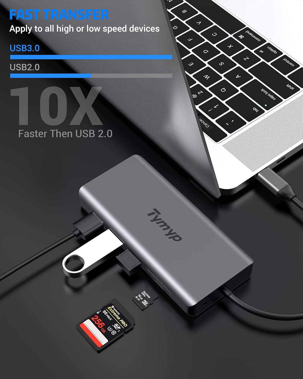 Docking Station 12 in 1 USB C Hub Triple Display Laptop Dock With HDMI USB VGA - Velora Luxury Fashion