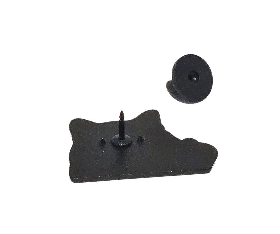 Doing Great! Sad Cat Thumbs Up Meme | Collectible Pin - Velora Luxury Fashion