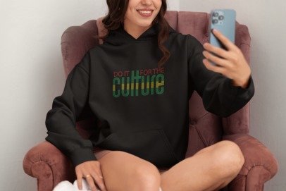Do It For The Culture Rhinestone Shirt – Bold Statement Sparkle Bling Tee | Blingdazzel
