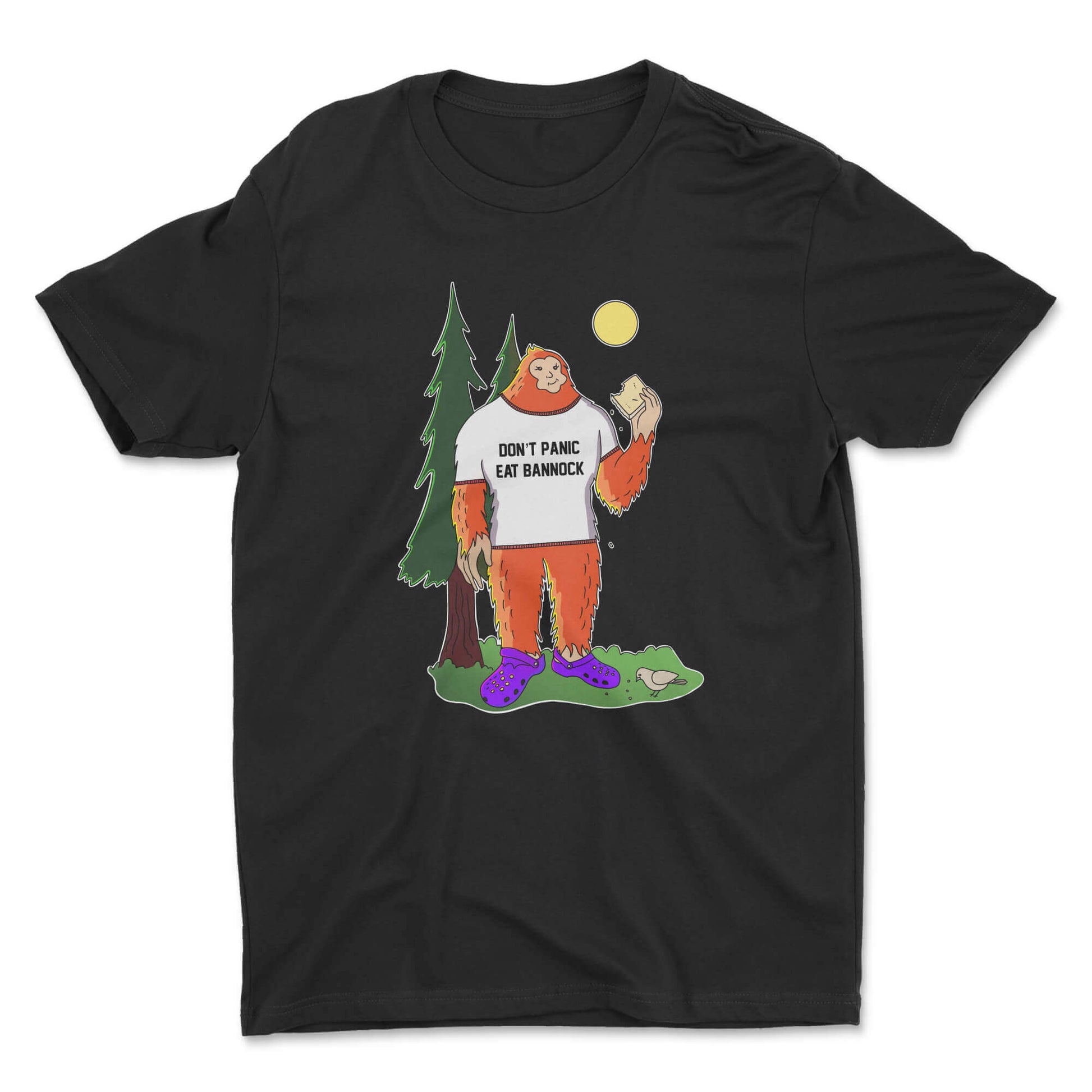 Don’t Panic Eat Bannock Tee - Velora Luxury Fashion