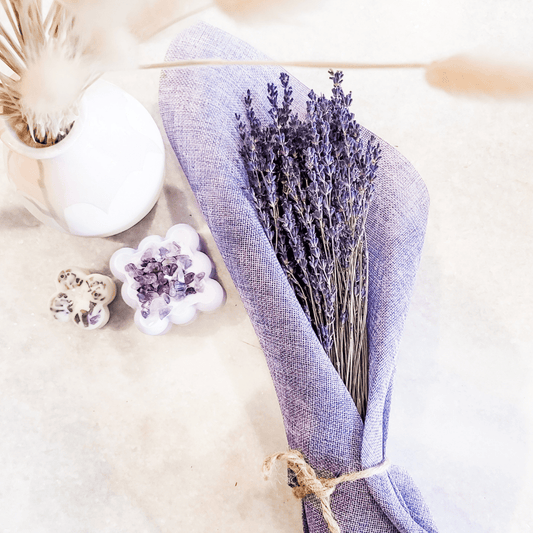 Dried Purple Lavender Bouquet - Velora Luxury Fashion