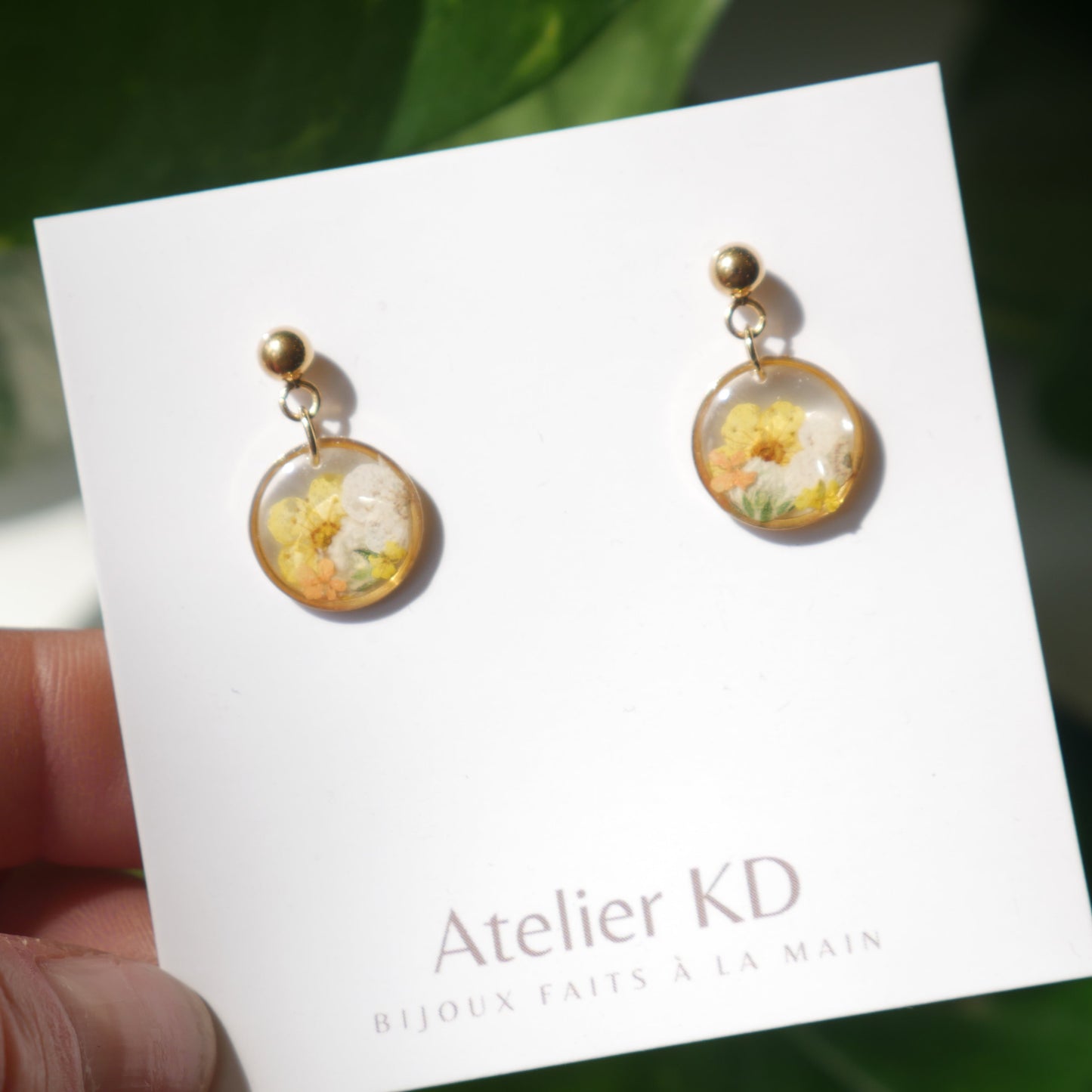 Collier bouquet - rond (petit 16mm) - Velora