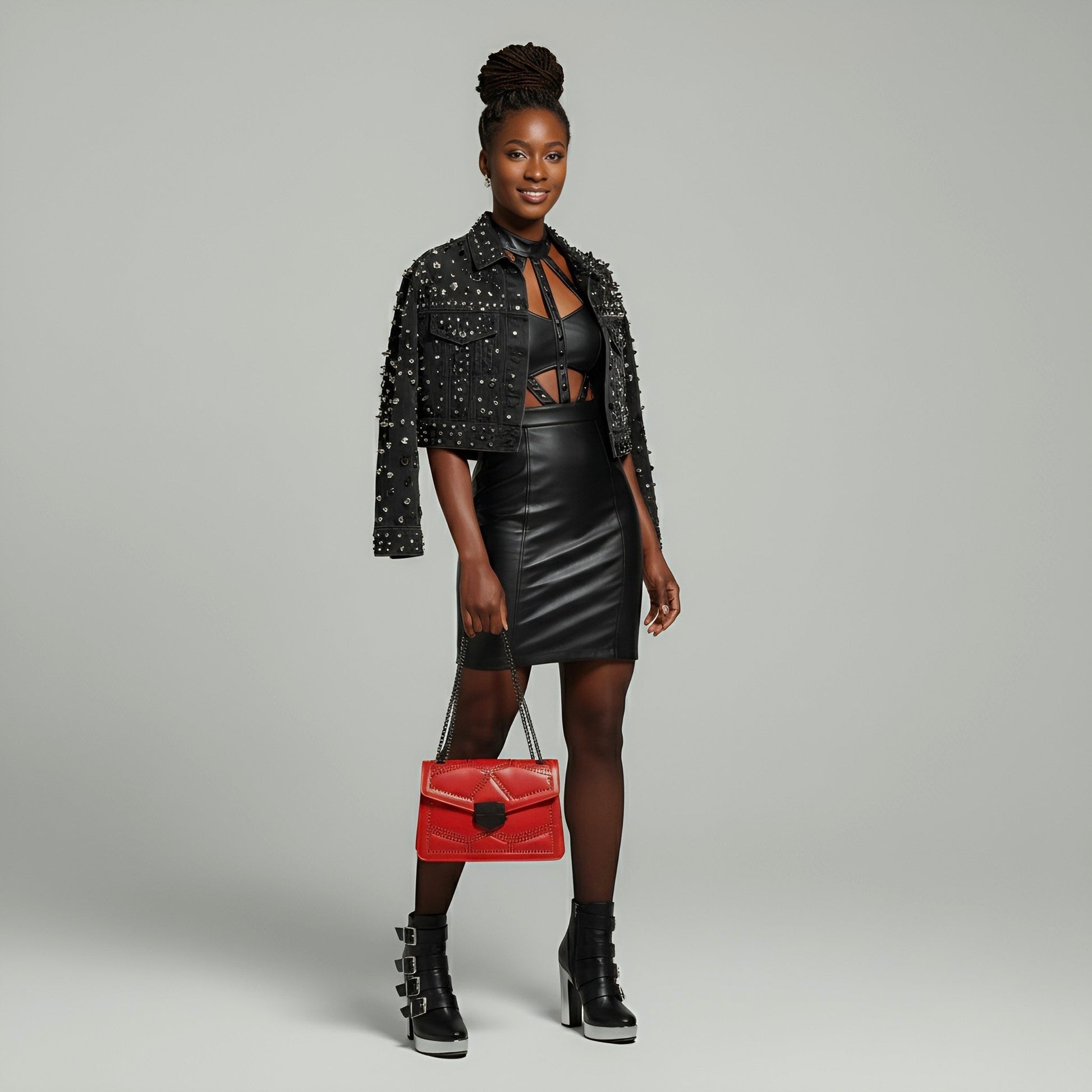 Elegant Aura Crossbody Bag – Chic Chain Strap & Luxurious Leather | Rotta rottaofficial