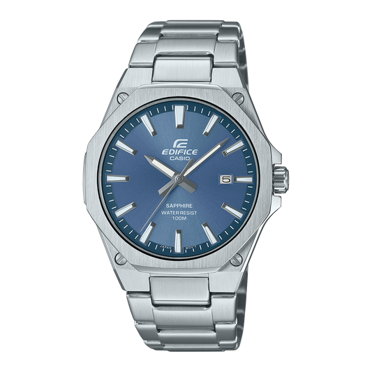 CASIO Edifice Slim Blue Dial | EFRS108D-2AV