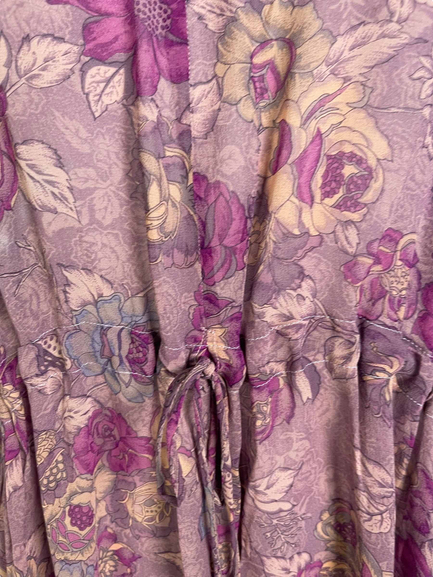 PRG6797 Sheer Avatar Pure Silk Maxi Kaftan - Velora