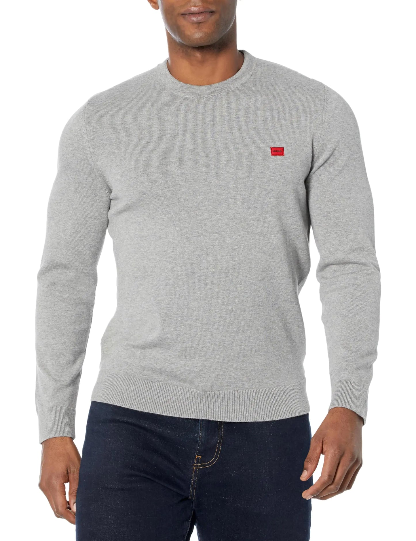 HUGO Petite Woven Cotton Pullover