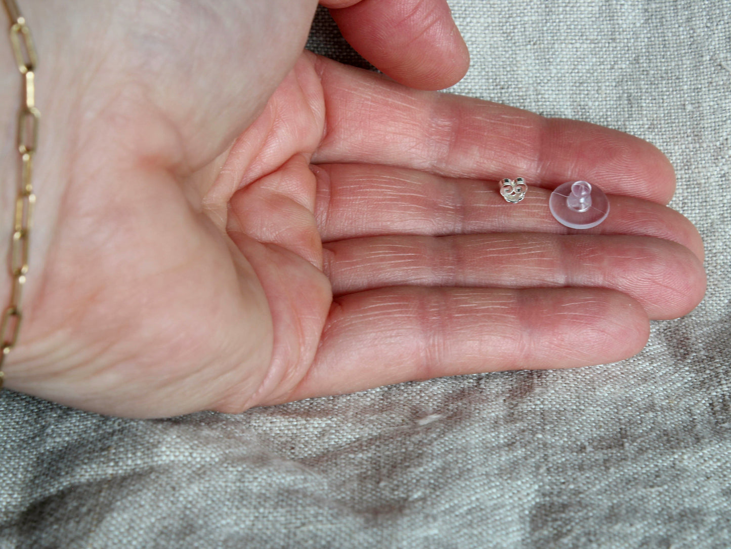 EMERY Earrings. Textured White, Polymer Clay statement Earrings with brass Dangles - Velora Luxury Fashion