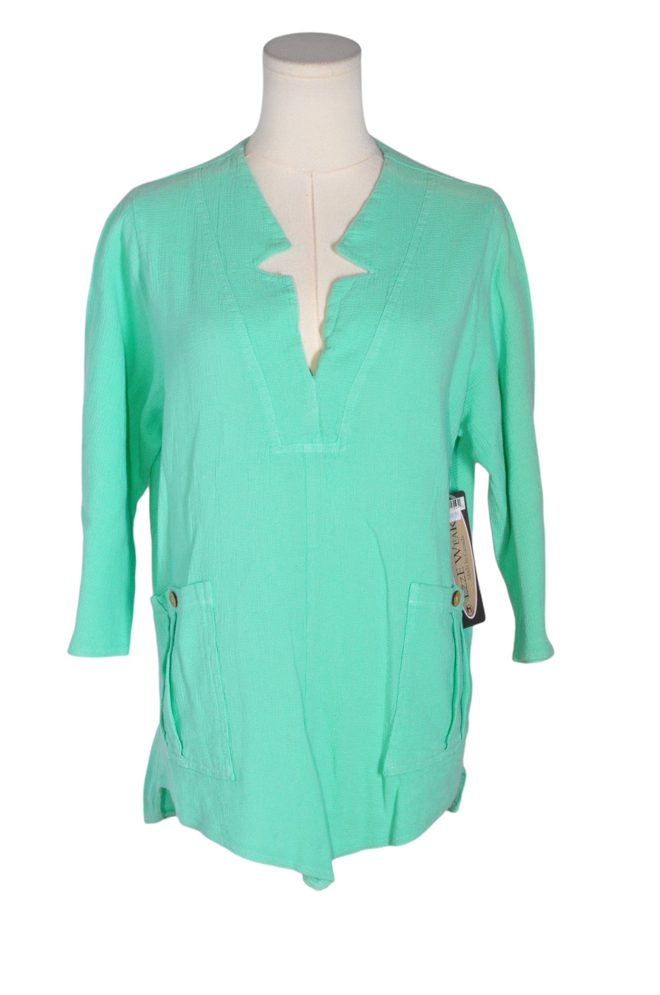 EZZE WEAR Women Tunics Regular fit in Green - M - Velora Luxury Fashion