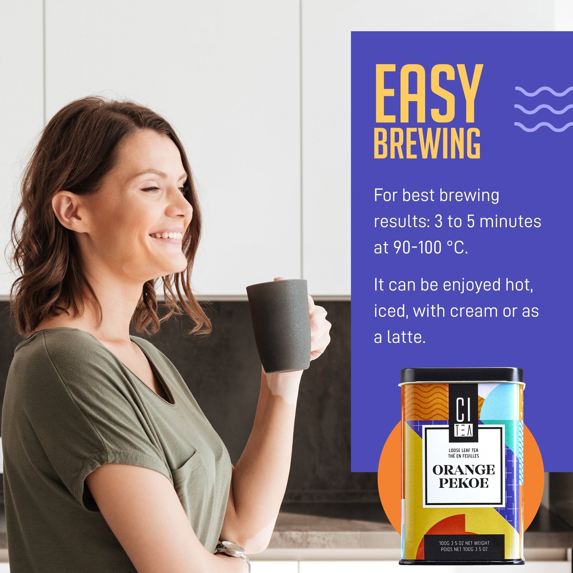 Earl Grey and Orange Pekoe Loose Leaf Black Tea - Velora Luxury Fashion