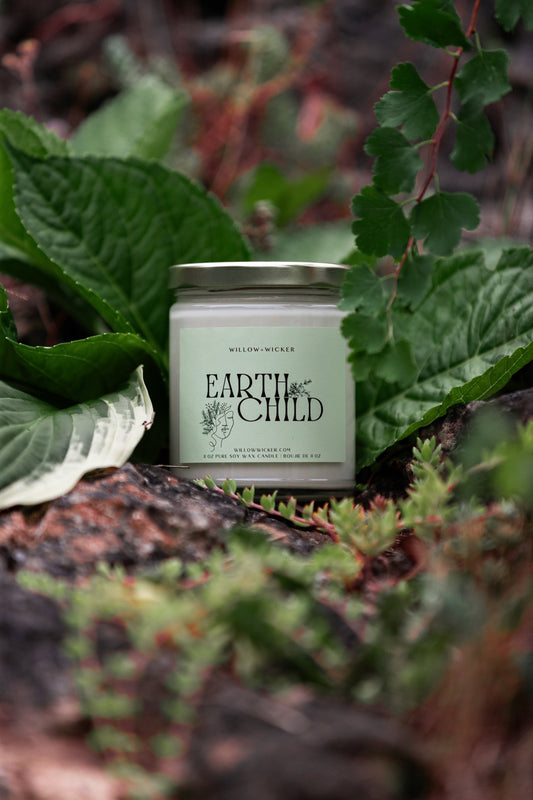 Earth Child Soy Wax Candle - Velora Luxury Fashion