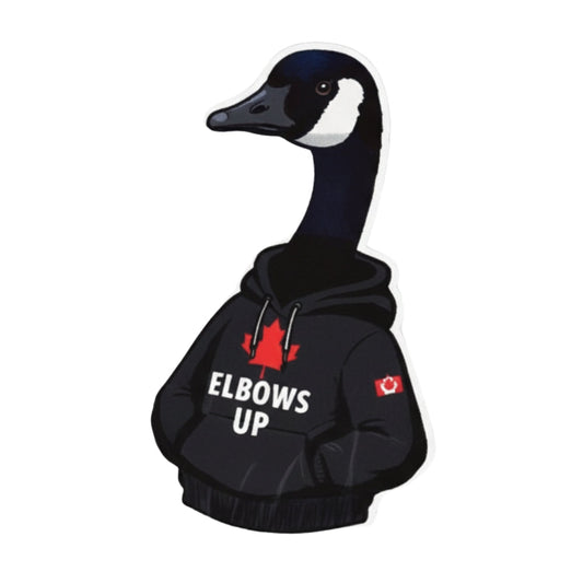 "Elbows Up" Canada Goose | Vinyl Sticker