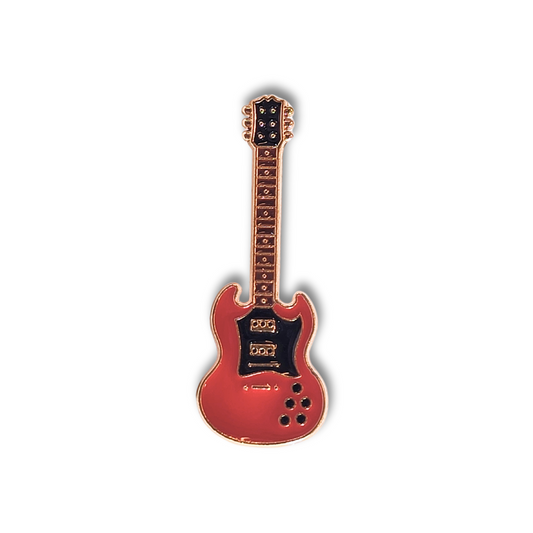 Electric Guitar (Red) | Collectible Pin - Velora