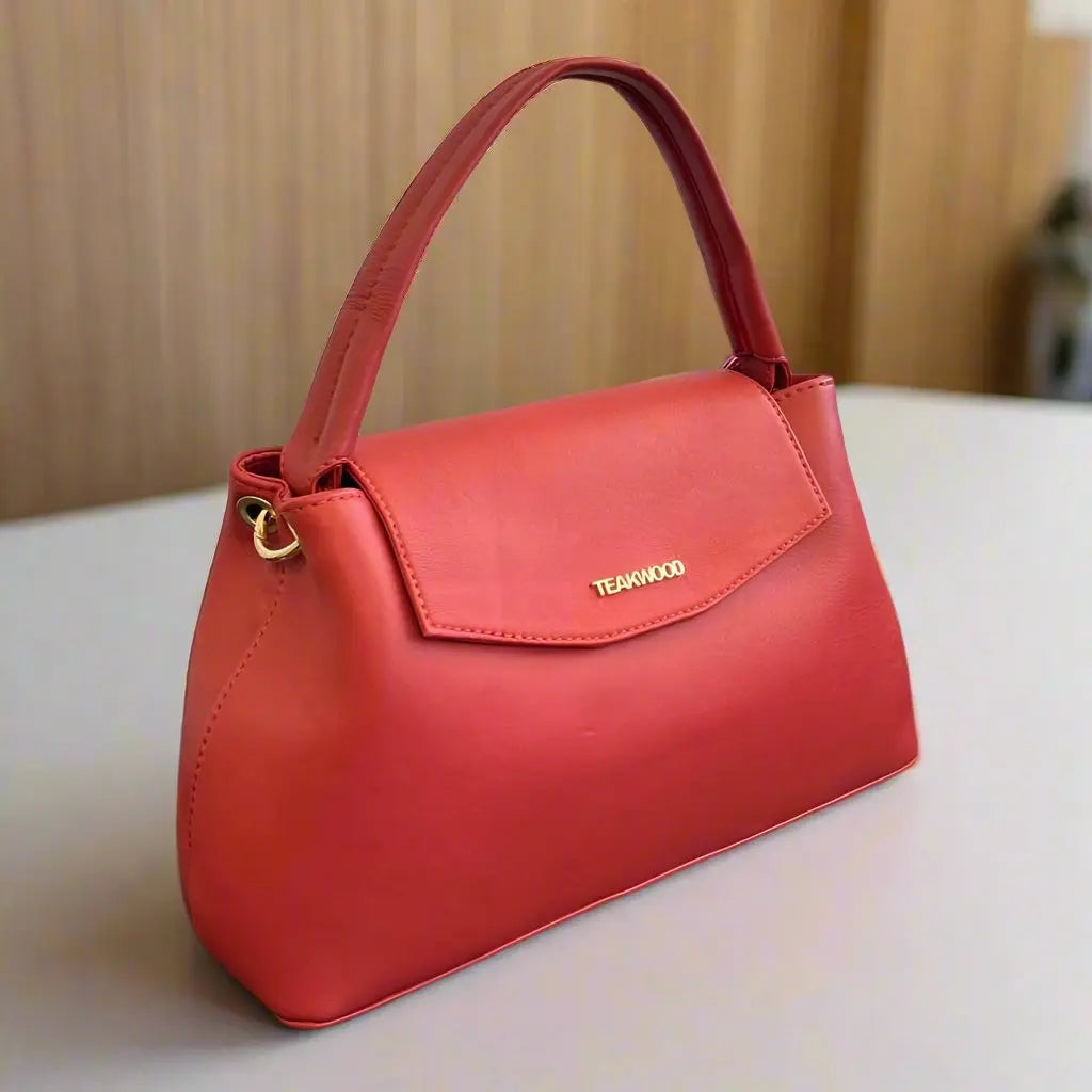 Elegant Sheep Leather Flap Handle Bag - Velora Luxury Fashion