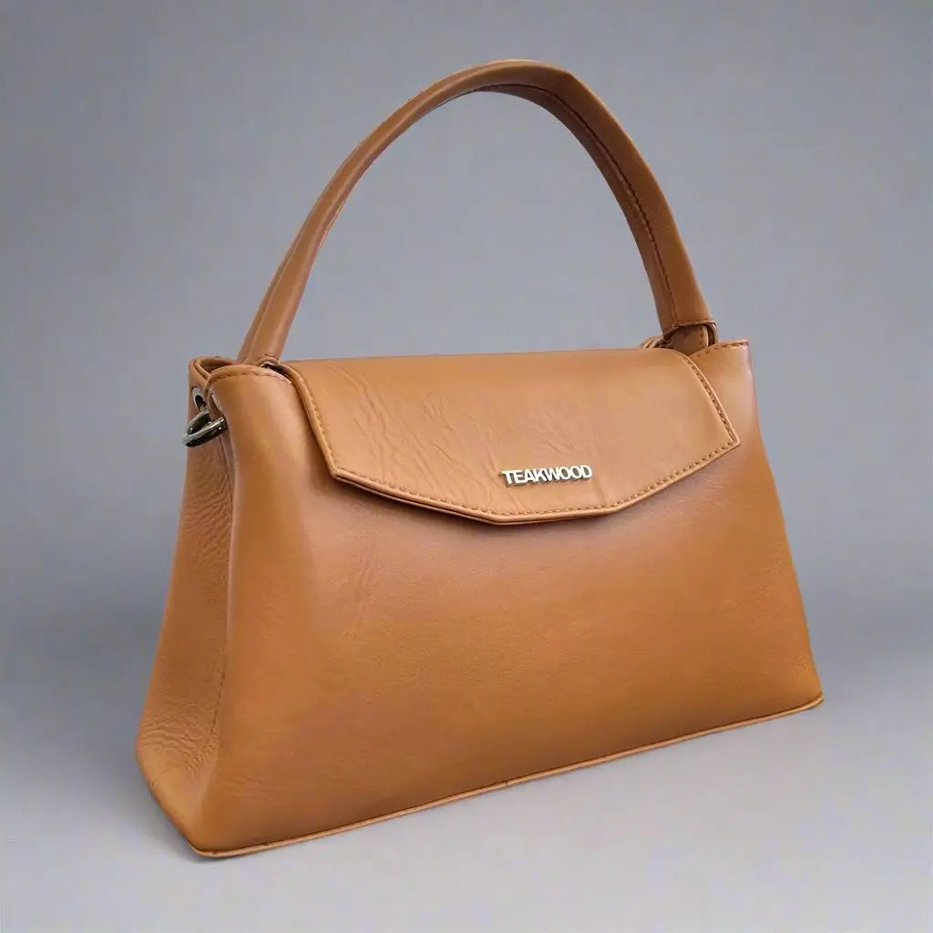 Elegant Sheep Leather Flap Handle Bag - Velora Luxury Fashion