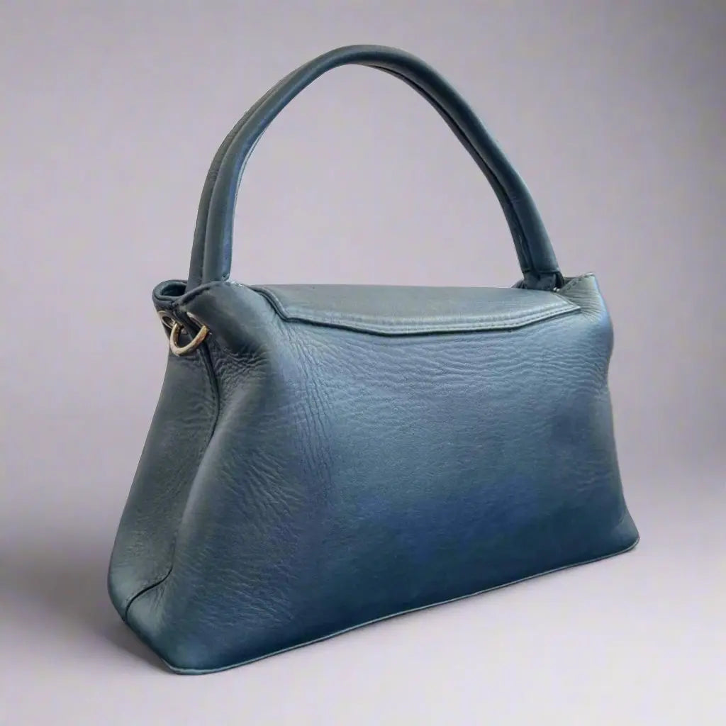 Elegant Sheep Leather Flap Handle Bag - Velora Luxury Fashion