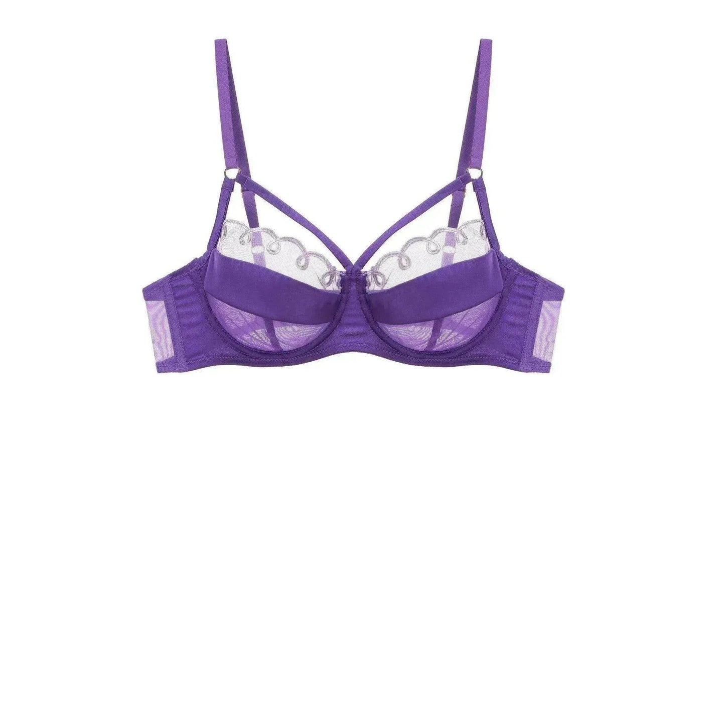 European And American Ultra-thin Pure Desire Gathering Bra