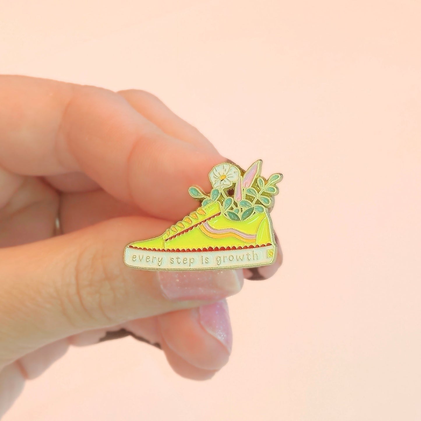 Every Step Is Growth | Collectible Pin - Velora