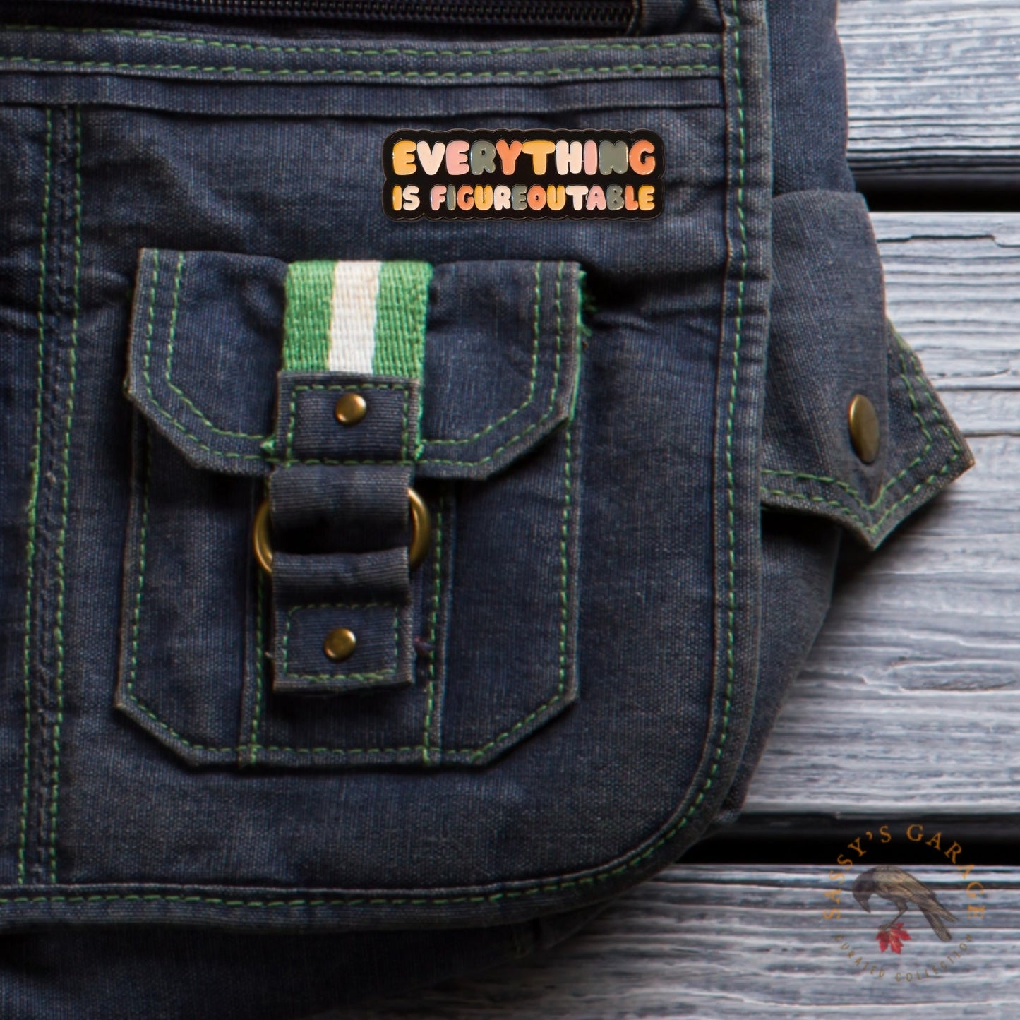 Everything Is Figureoutable | Collectible Pin - Velora