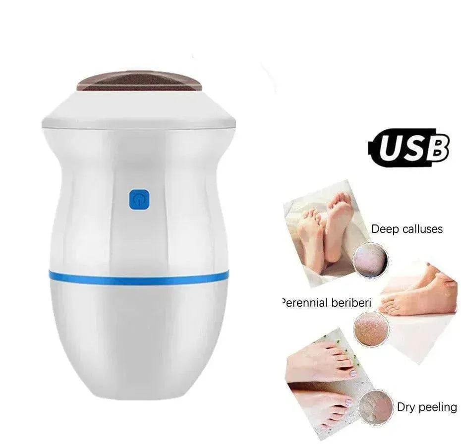 Exfoliate Dead Skin Callus Remover Heel Electric Vacuum Foot Grinder File Machine - Velora