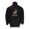 F1 Racing Motorcycle Jacket with Vintage Embroidery - Velora Luxury Fashion