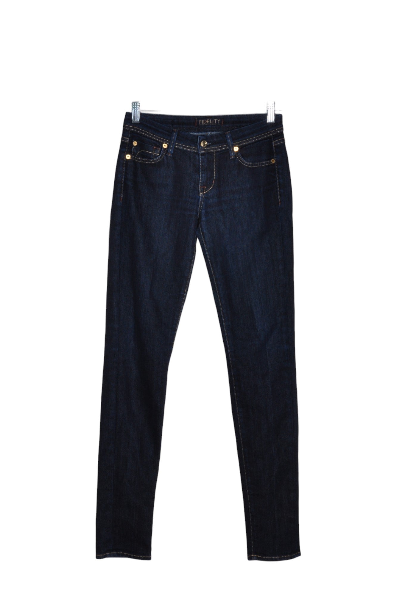 FIDELITY Women Straight-Legged Jeans Regular fit in Blue - 26 - Velora Luxury Fashion