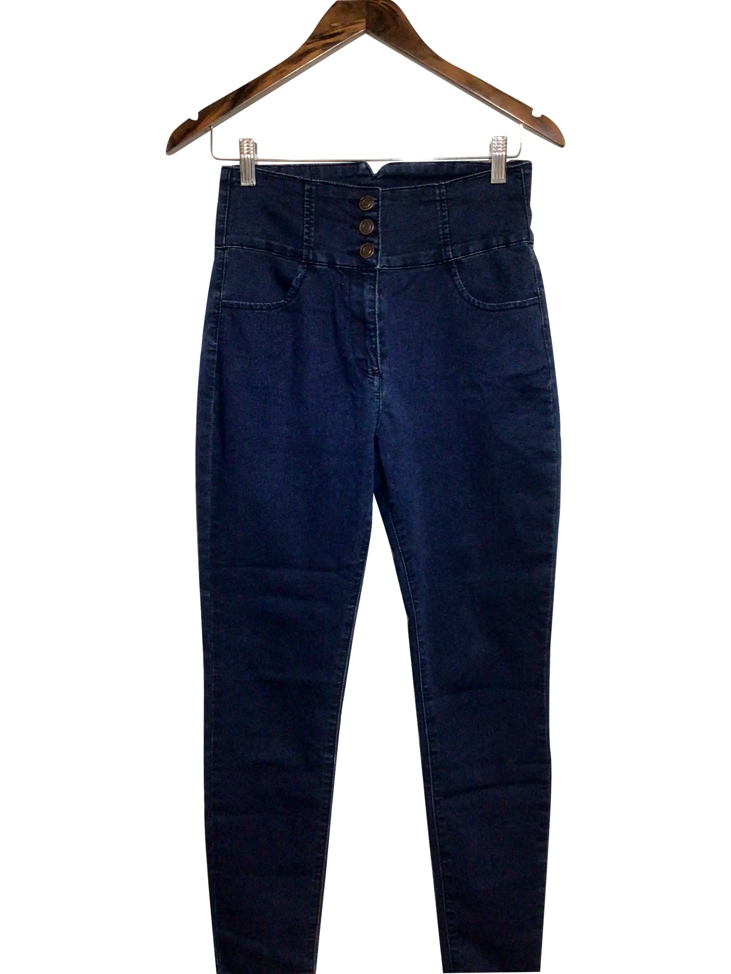 FOREVER 21 Regular fit Straight-legged Jean in Blue - 27 - Velora