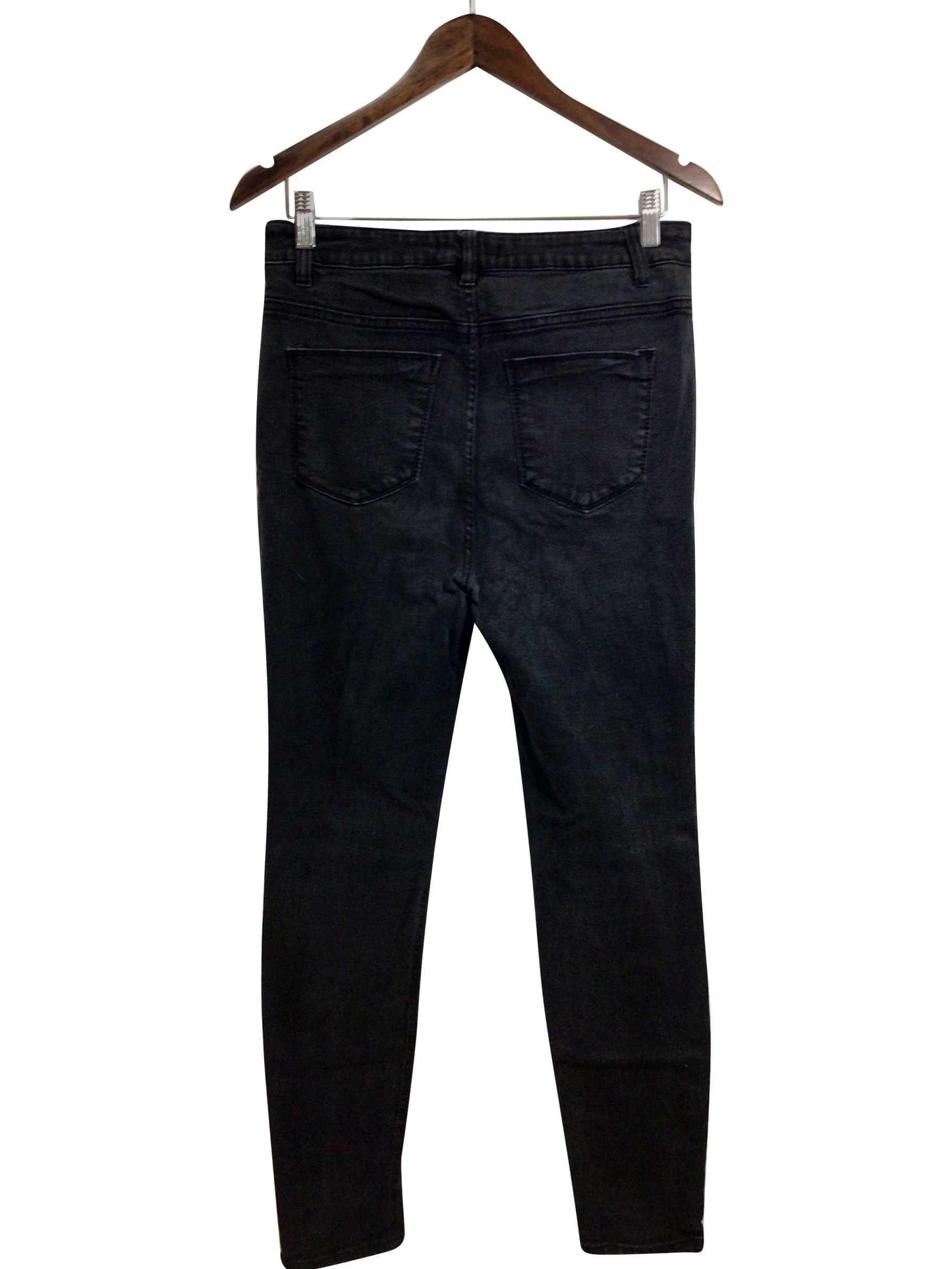 FOREVER 21 Regular fit Straight-legged Jeans in Black - 29 - Velora Luxury Fashion