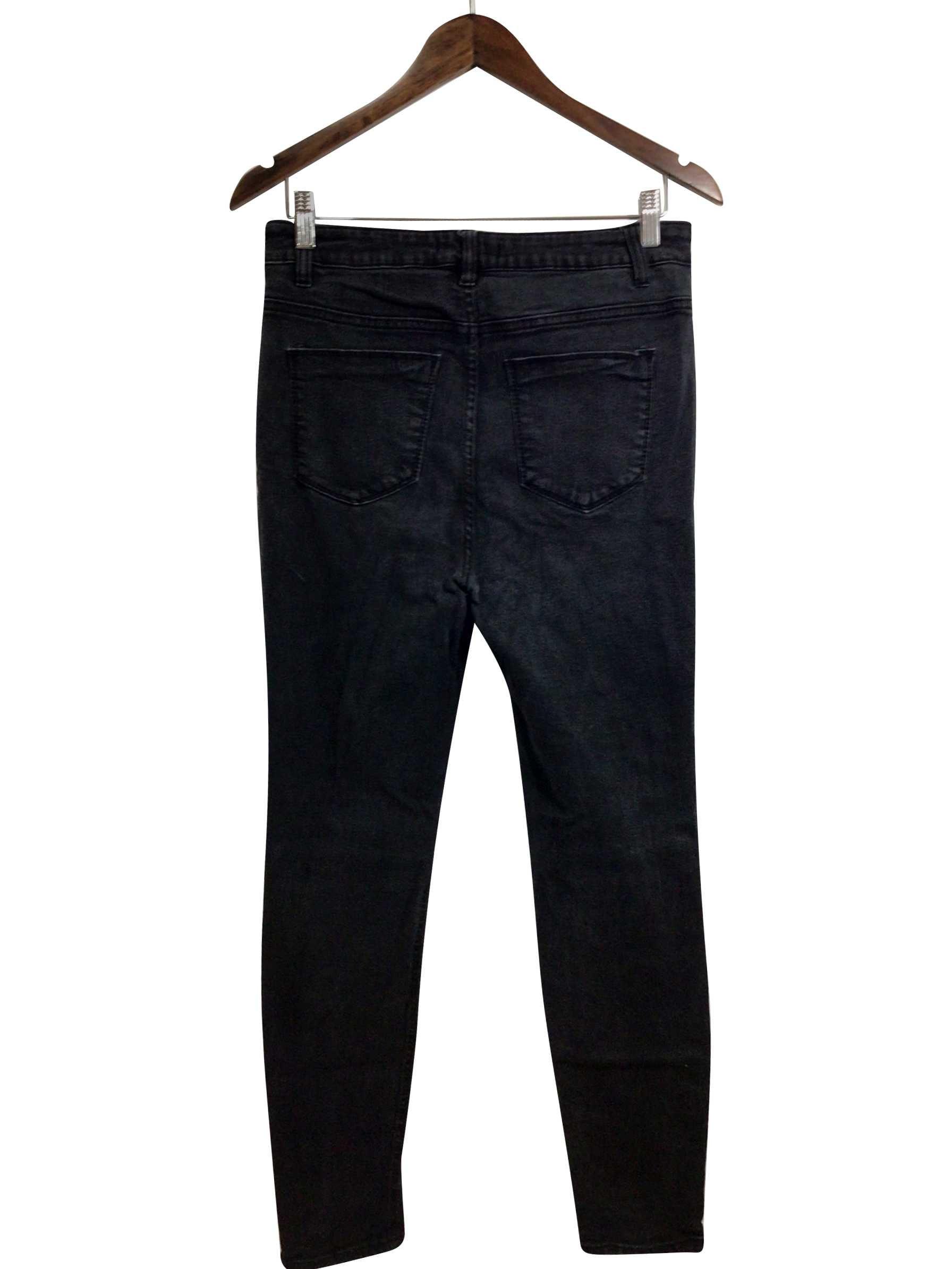 FOREVER 21 Regular fit Straight-legged Jeans in Black - 29 - Velora Luxury Fashion