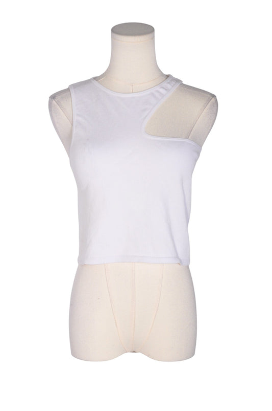 FOREVER 21 Women Blouses Regular fit in White - M - Velora Luxury Fashion