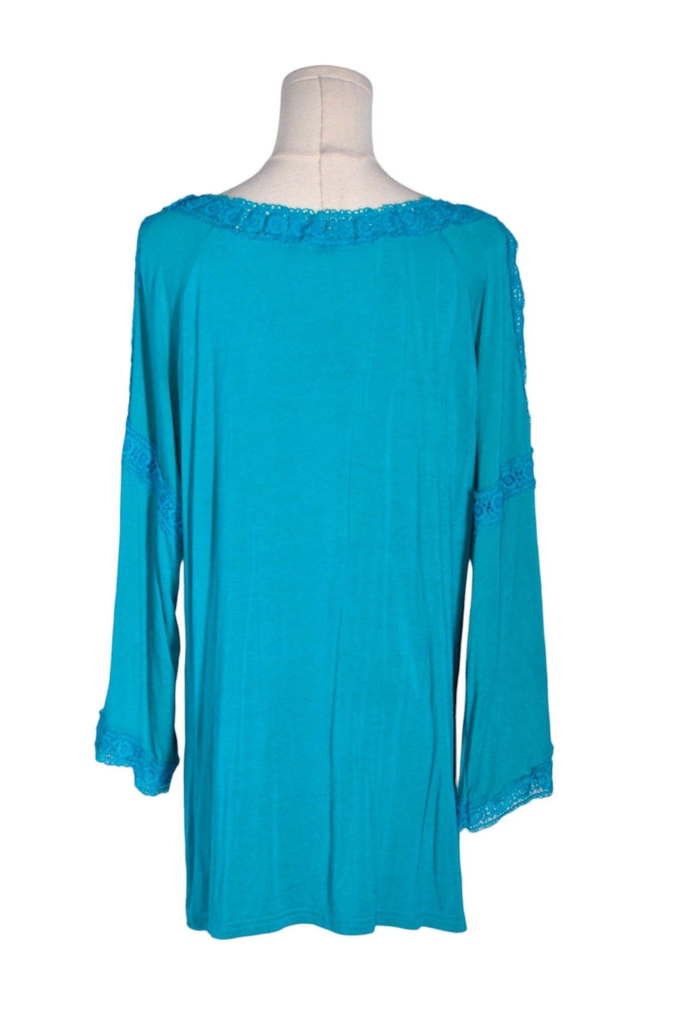 FORGOTTEN GRACE Women Blouses Regular fit in Blue - 1X - Velora Luxury Fashion