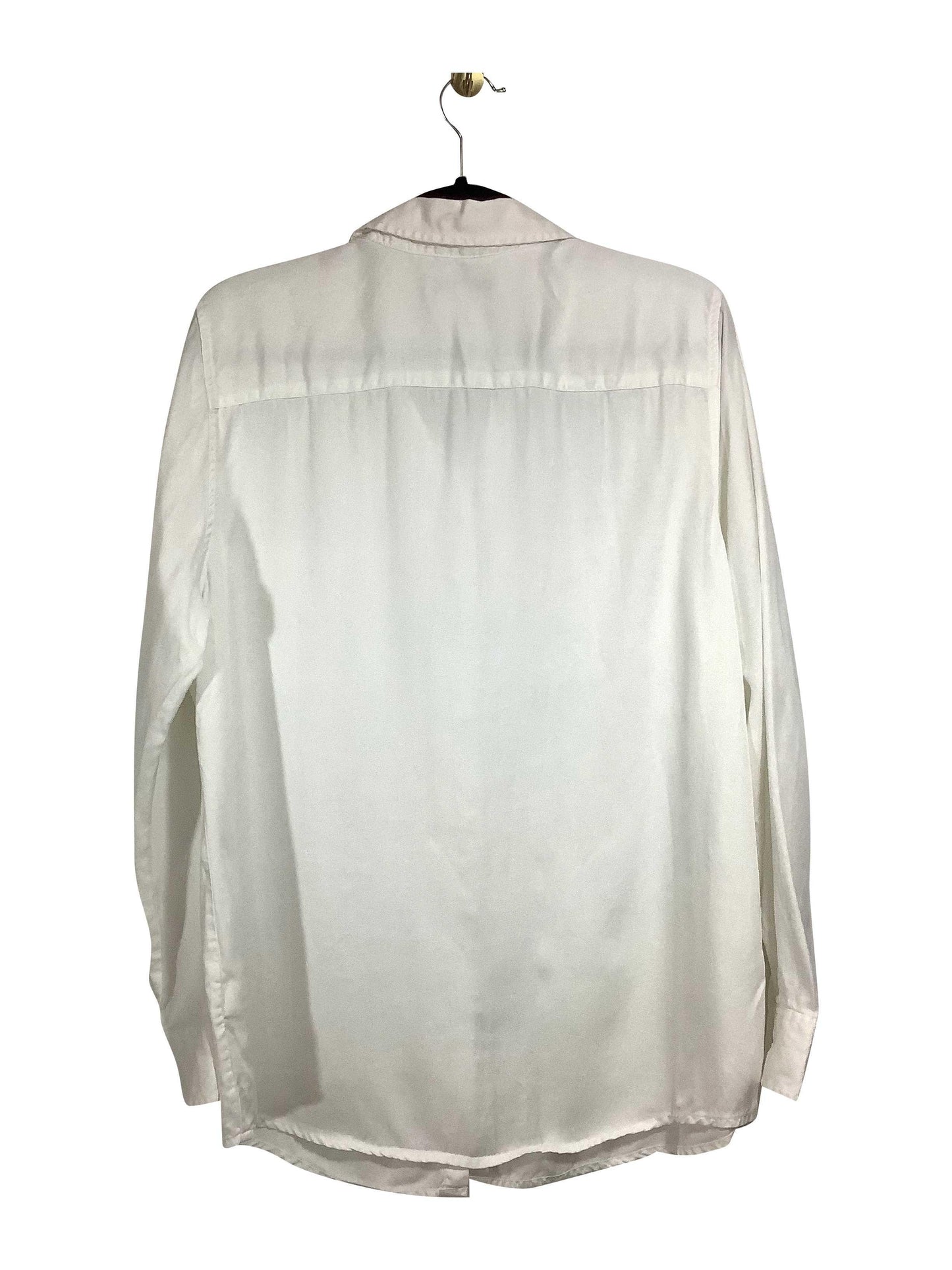 FOXCROFT Regular fit Button-down Top in White - 14 - Velora
