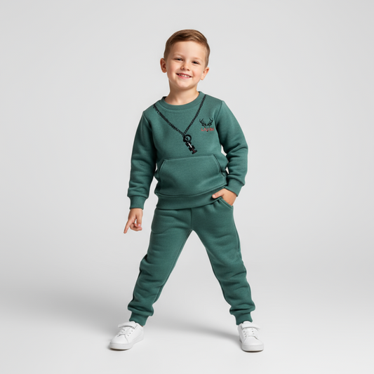 Fall King Boys Joggers Set - Velora Luxury Fashion