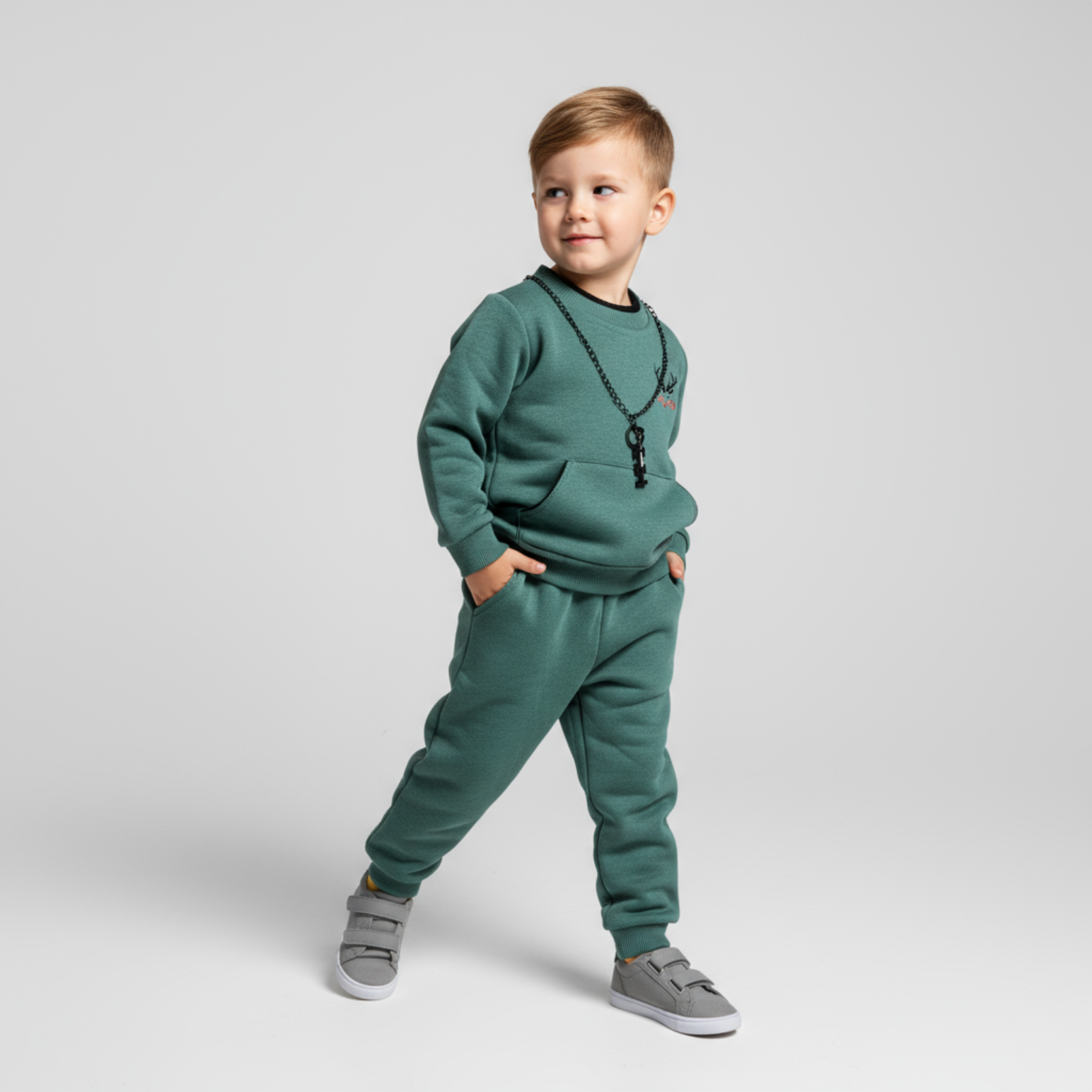 Fall King Boys Joggers Set - Velora Luxury Fashion