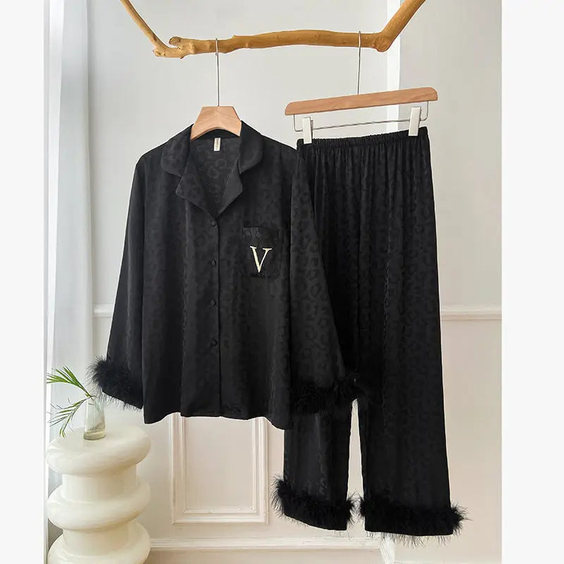 Feather Model Loose Pajamas For Women EX-STOCK Canada